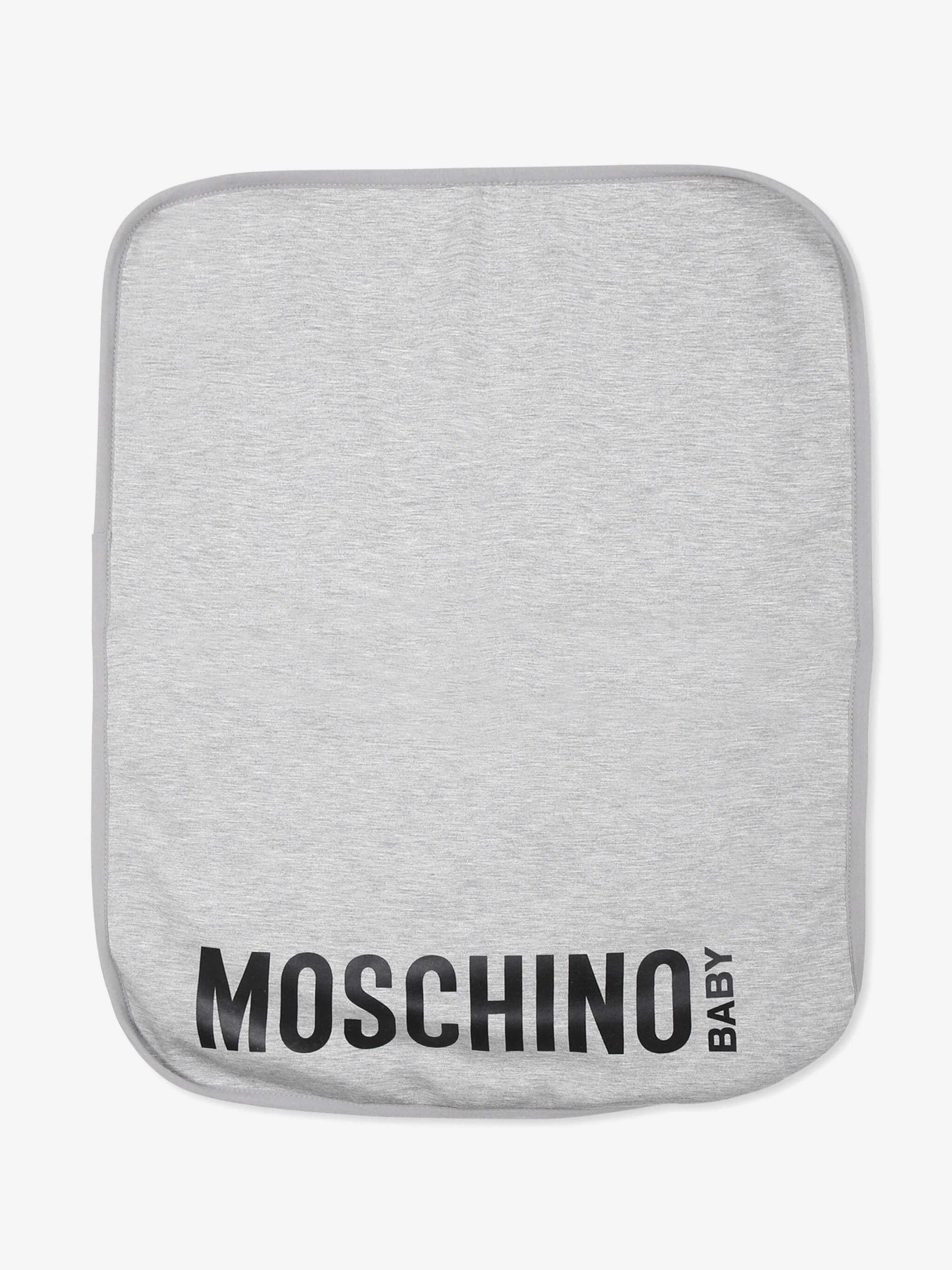 Moschino Baby Toy Bear Changing Bag – Designer Diaper Bag with Adjustable Logo Strap